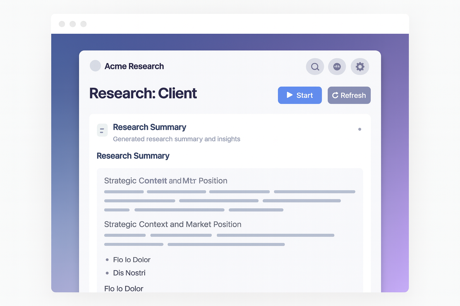 Agentic Research