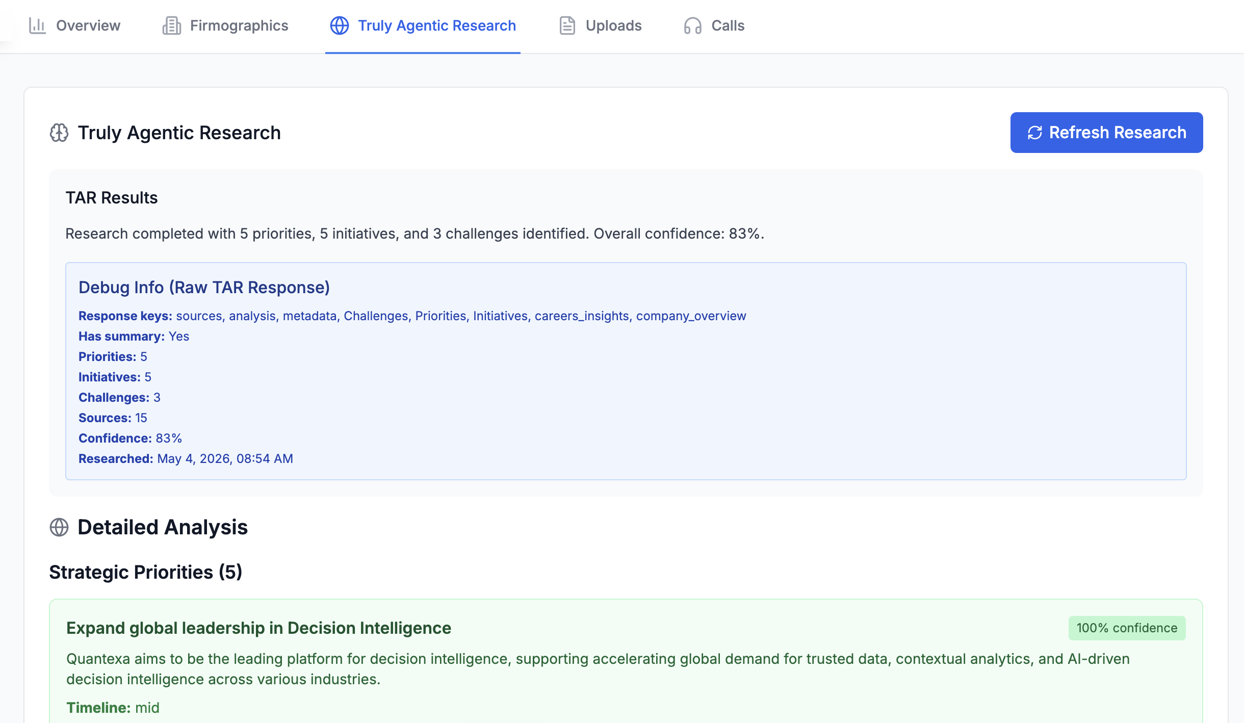 Supercase Research Engine